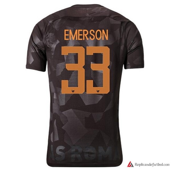 Camiseta AS Roma Tercera equipación Emerson 2017-2018